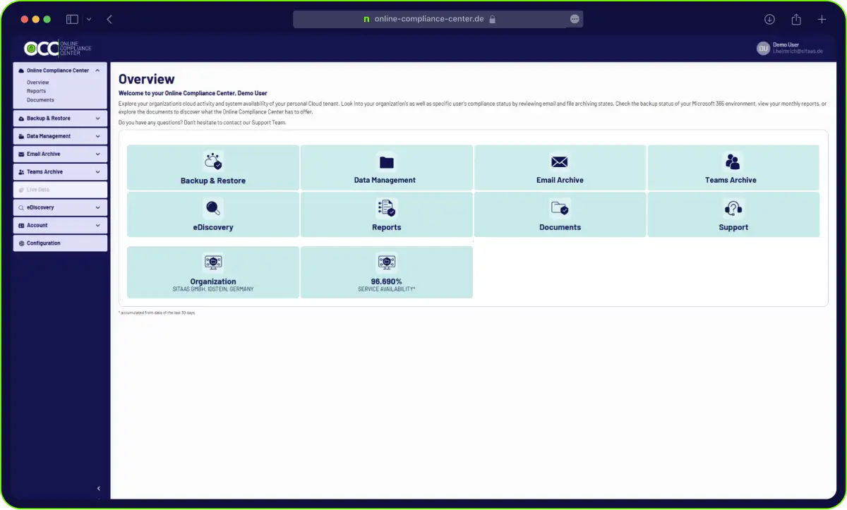 Online Compliance Center by sitaas