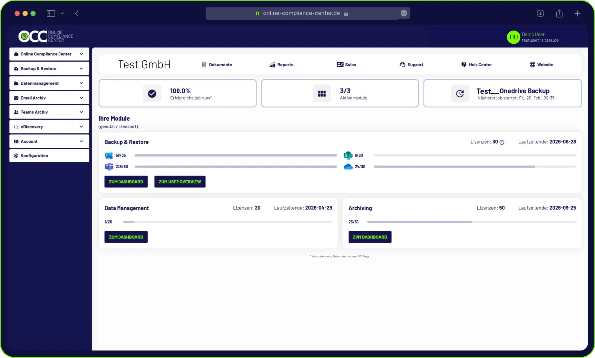 Online Compliance Center by sitaas